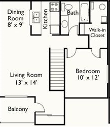 1HAB/1BA - Ridgewood Vista