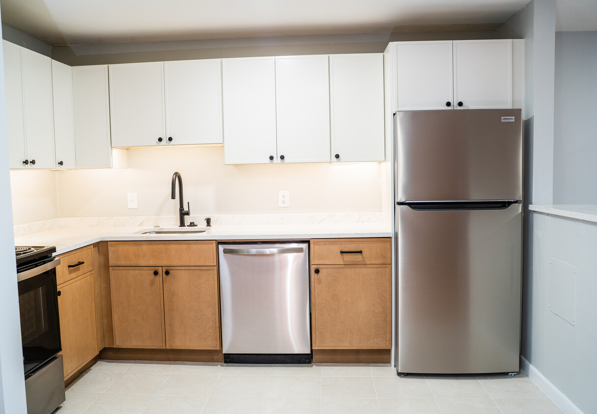 Cocina de apartamento de 2 habitaciones - Kenmore Apartments