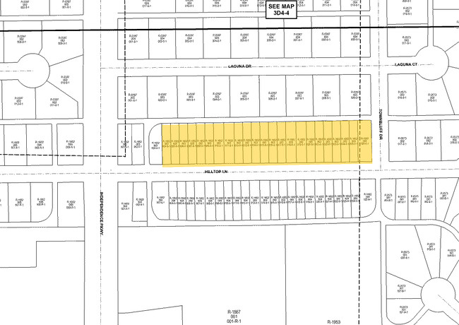 plat map - Hilltop Townhomes