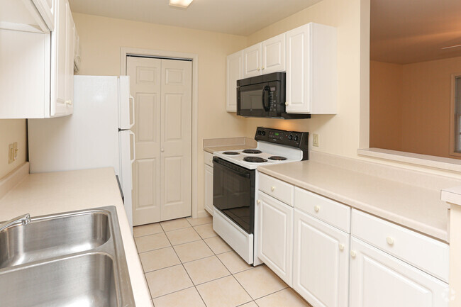 1HAB, 1BA - 900 ft² - Cocina - East Ridge Apartments