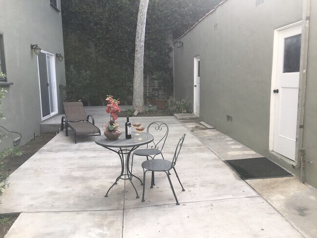 Backyard - 251 N Almont Dr