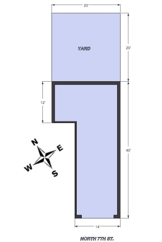 Floorplan - 229 N 7th St