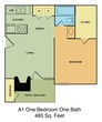 A1 One Bedroom One Bath