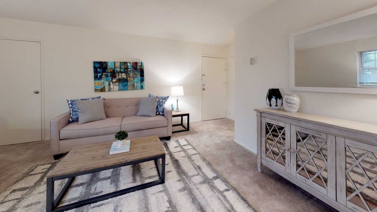 Whitehall Apartments — Living Room