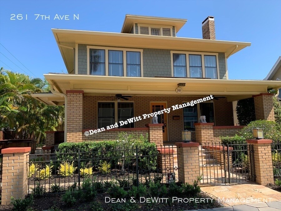 261 7th Ave N, Saint Petersburg, FL 33701 House Rental in Saint