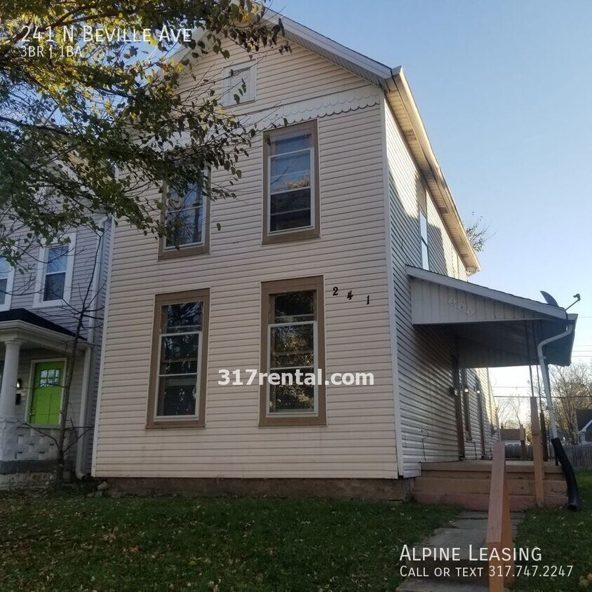 241 N Beville Ave, Indianapolis, IN 46201 House Rental in