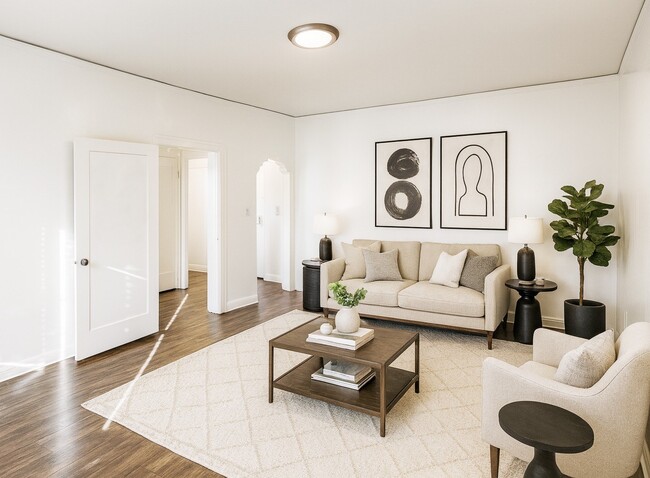 Some images have been virtually staged for illustrative purposes. Apartments are leased unfurnished. - Park Regent Apartments