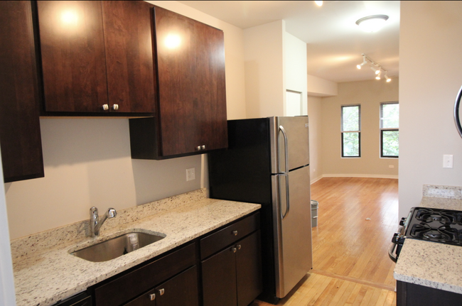 Modern Kitchen with Stainless Steel Appliances incl. Dishwasher - 2325 W Arthur Ave