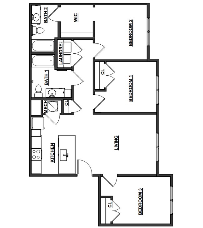 Plano de planta - Reserve at Spencer