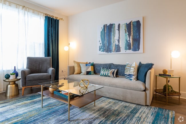 Living Room - Kensington Place Apartments