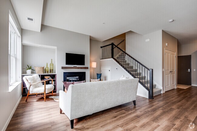 2HAB, 3BA Casa adosada - Sala de estar - Carrick North Building