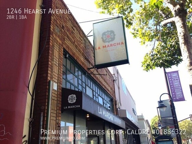 Foto del edificio - 1246 Hearst Ave