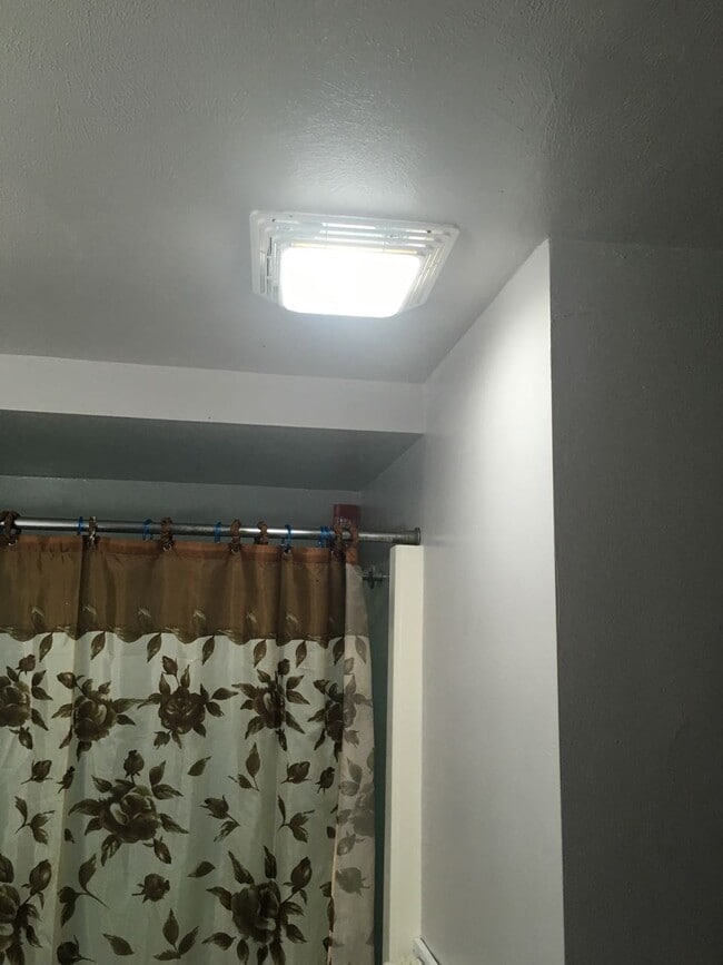 New bathroom light and fan. - 807 Main St