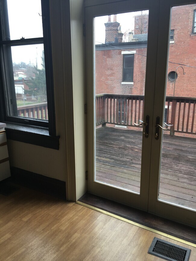 2nd Floor deck for outdoor entertaining! - 304 W St. Catherine St.