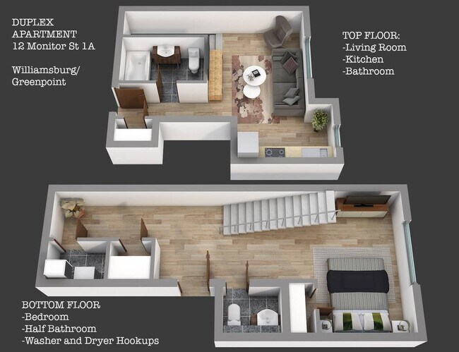 Floor plan 1 - 12 Monitor St