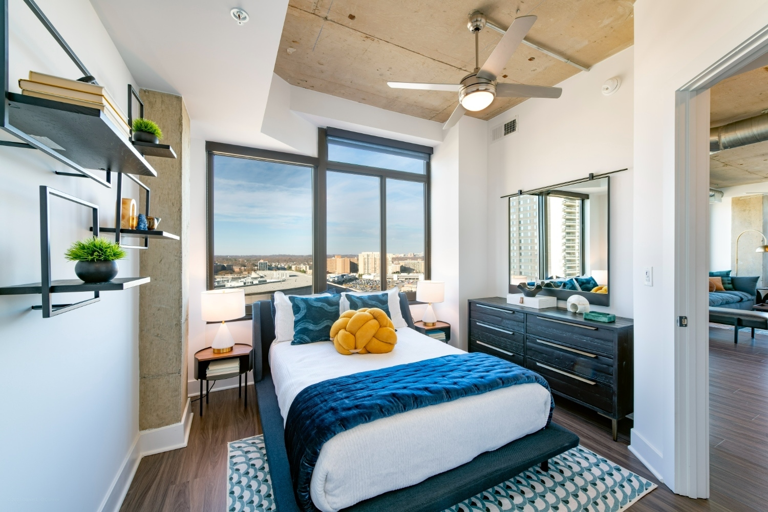 Three Collective — 2BR/2BA Unit Interior