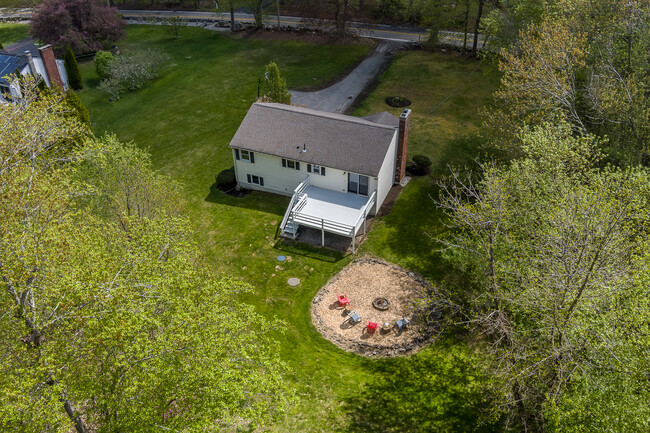 Overhead view from the backyard - 52 Putnam Hill Rd