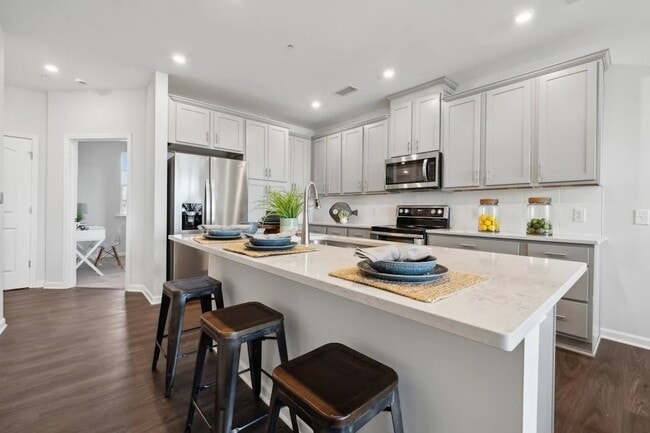 Kitchen Staged - 4455 Reed Creek Dr