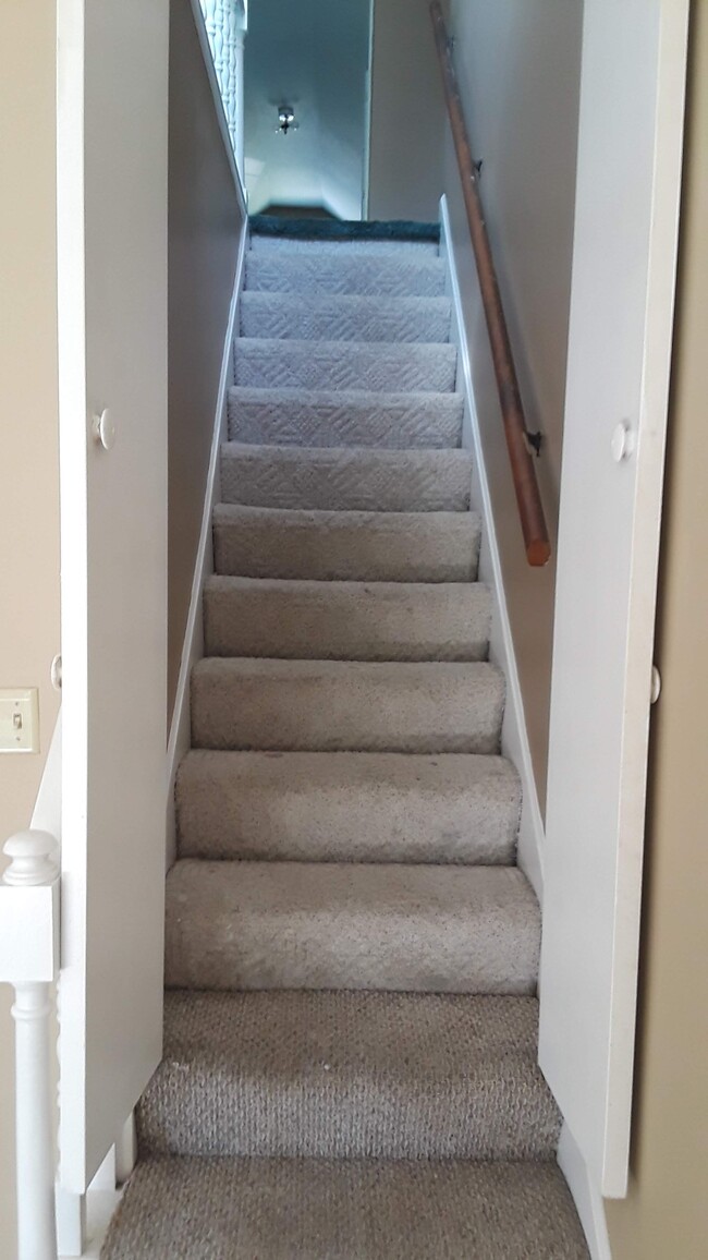 Staircase to Loft Bedroom - 3602 Wheeler Ave