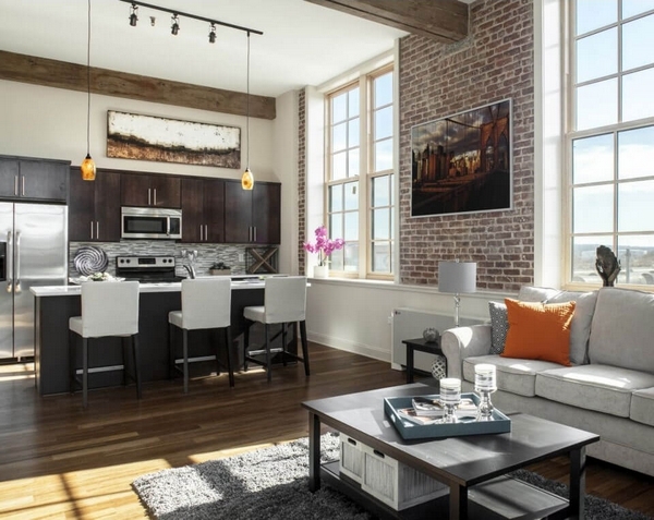 Kitchen Area - Silk Lofts