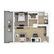 One Bedroom A1