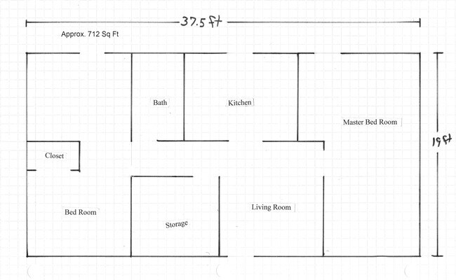 Apt Layout - 15691 Lake Arthur Rd
