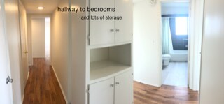 Hallway with storage - 2660 Highland Ave