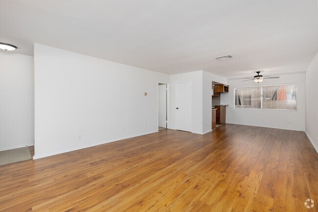 2BD, 1.5BA - 1,200SF - Living Room - 11737 Kiowa Ave