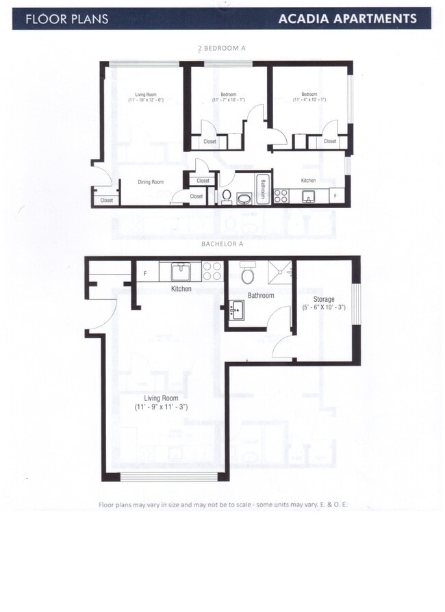 Photo du bâtiment - Acadia Apartments