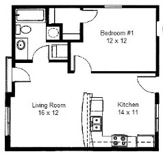 1BR/1BA - Talon II