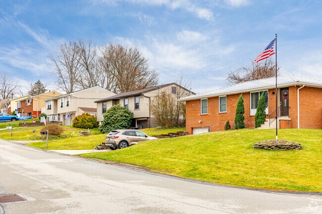 Most Irwin homes are single story with a basement.