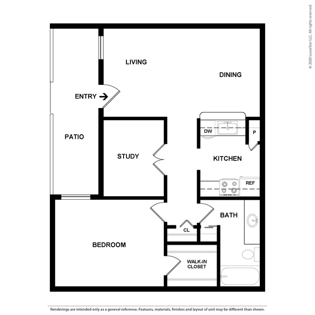 A1 - 2D - Maxton West Apartment Homes