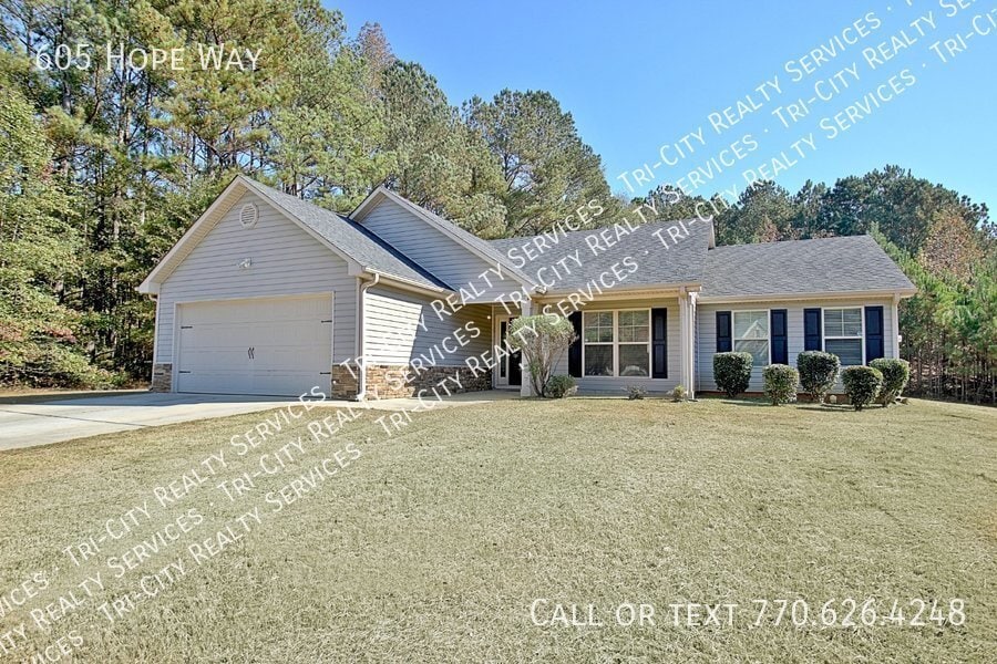 605 Hope Way, Fayetteville, GA 30215 House Rental in Fayetteville, GA