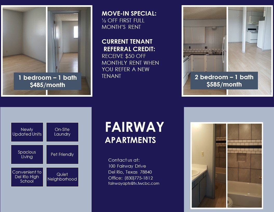 100 Fairway Dr, Del Rio, TX 78840 Apartments in Del Rio, TX