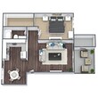 1 Bed 1 Bath A