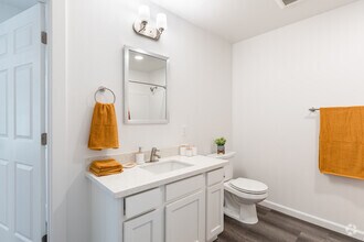 1BR, 1BA - Bathroom - Pullman Lofts