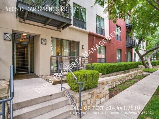 Foto del edificio - 4605 Cedar Springs Rd