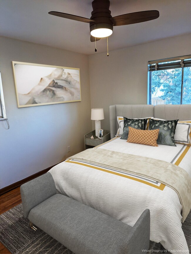 Bedroom #1 (virtually Staged) - 1144 Edward Ter