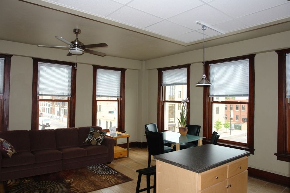 Foto del diseño de interior - Platten Place Apartments