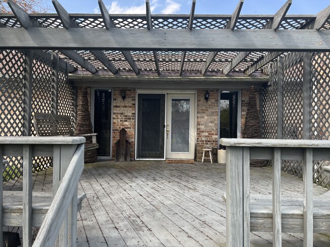 Back deck - 500 W Wenger Rd