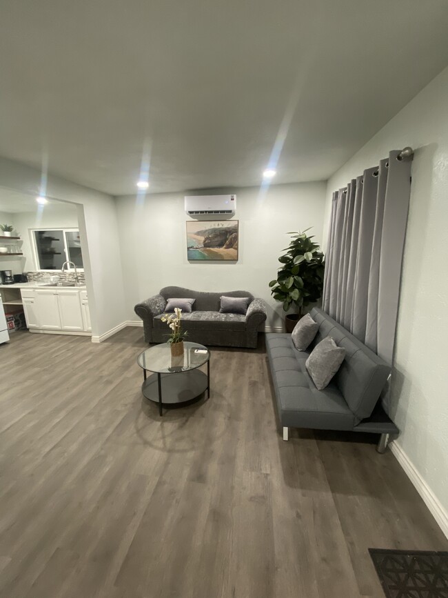Sala de estar/dormitorio con sofá cama central incluido - 18173 Brightman Ave