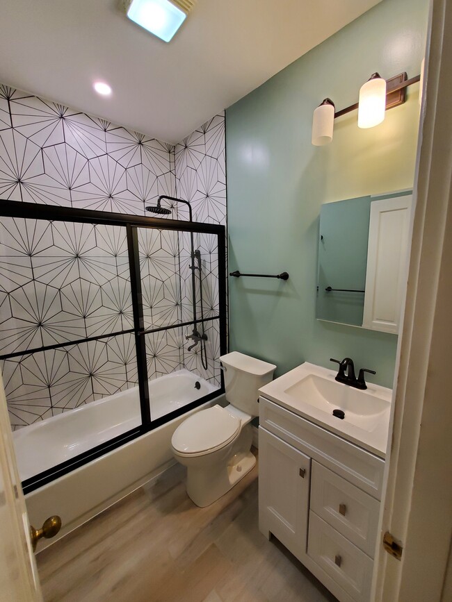 Newly renovated bathroom - 505 Milton St