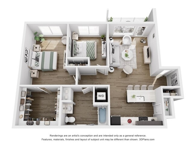 Interior Photo - ECOFlats at Log City