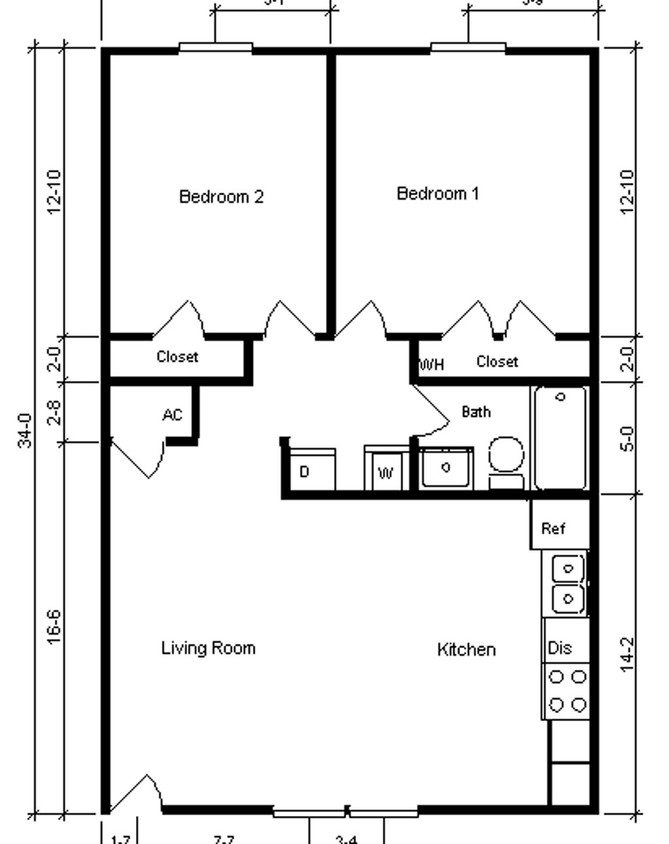 2BR/1BA - Gladiolus Garden