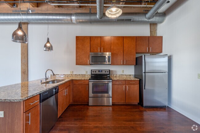 Foto del diseño de interior - Chicago Street Lofts
