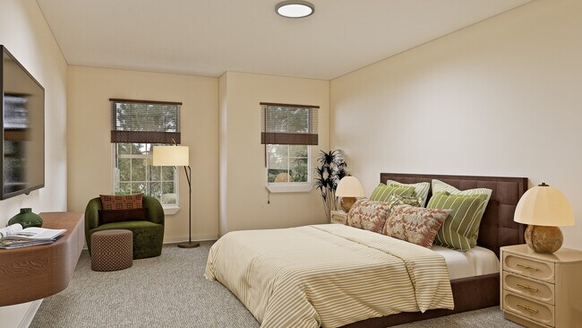 Amplio dormitorio principal - Ridgewater Townhomes