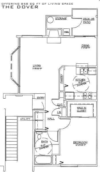 The Dover - Summerwind Apartments