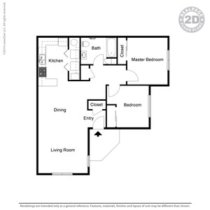 2HAB/1BA - Villas of Sherman