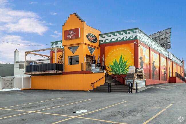 Tres Hombres Mexican Grill and Cantina serves enchiladas and margaritas in the neighborhood.