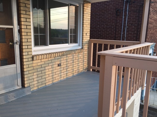 Porch/Deck area - 210 Marion Ave
